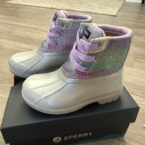 NEW Sperry Port Boot Toddler Girl Size 8
